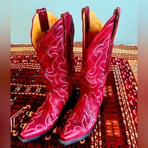 Red Old Gringo Western Cowboy Boots Women’s size 7.5B